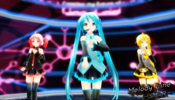 【MMD】Melody Line 【三妈式初音.重音.亚北】