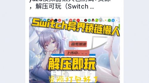 【PC游戏】Switch模拟器+异界锁链懒人包(yuzu)